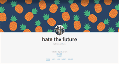 Desktop Screenshot of hatethefuture.tumblr.com