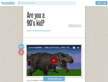 Tablet Screenshot of ninetieskid.tumblr.com