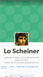 Mobile Screenshot of loscheiner.tumblr.com