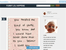 Tablet Screenshot of funnylolhappens.tumblr.com