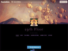 Tablet Screenshot of 29thfloor.tumblr.com
