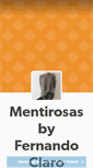 Mobile Screenshot of mentirosas.tumblr.com