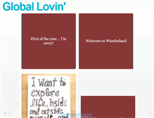 Tablet Screenshot of globallovin.tumblr.com