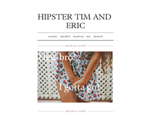 Tablet Screenshot of hipstertimanderic.tumblr.com