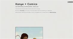 Desktop Screenshot of kanyepluscomics.tumblr.com