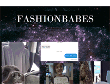 Tablet Screenshot of fashionbabes.tumblr.com