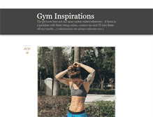 Tablet Screenshot of gyminspirations.tumblr.com