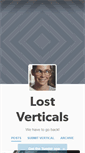 Mobile Screenshot of lostverticals.tumblr.com