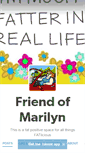 Mobile Screenshot of friendofmarilyn.tumblr.com