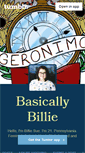 Mobile Screenshot of basicallybillie.tumblr.com