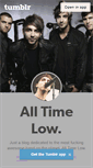 Mobile Screenshot of imwithalltimelow.tumblr.com