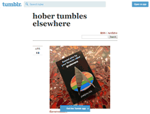 Tablet Screenshot of hober.tumblr.com