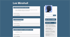 Desktop Screenshot of leeminshull.tumblr.com