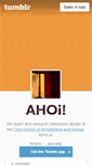 Mobile Screenshot of ahoi.tumblr.com