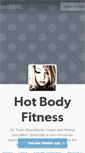 Mobile Screenshot of hotbodyfitness.tumblr.com