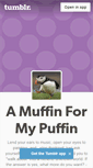 Mobile Screenshot of amuffinformypuffin.tumblr.com