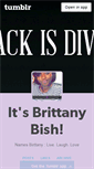 Mobile Screenshot of brittanybish.tumblr.com