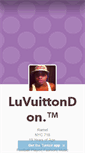 Mobile Screenshot of luvuittondon.tumblr.com