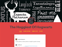 Tablet Screenshot of hoggy-hogwarts.tumblr.com
