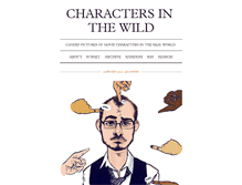 Tablet Screenshot of charactersinthewild.tumblr.com