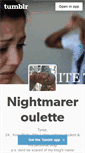 Mobile Screenshot of nightmareroulette.tumblr.com