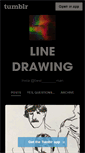 Mobile Screenshot of linedrawing.tumblr.com