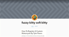 Desktop Screenshot of fuzzykittysoftkitty.tumblr.com