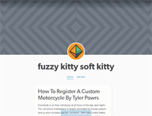 Tablet Screenshot of fuzzykittysoftkitty.tumblr.com