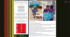 Desktop Screenshot of homosexualpride.tumblr.com