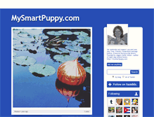 Tablet Screenshot of mysmartpuppy.tumblr.com
