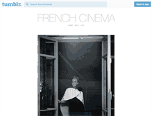 Tablet Screenshot of frenchcinema.tumblr.com