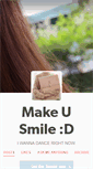 Mobile Screenshot of makeusmile07.tumblr.com