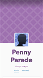 Mobile Screenshot of pennyparade.tumblr.com