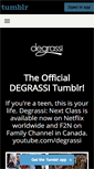 Mobile Screenshot of degrassi.tumblr.com