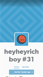 Mobile Screenshot of heyheyrichboy.tumblr.com