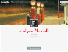 Tablet Screenshot of culvermccall.tumblr.com