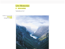 Tablet Screenshot of live-memories.tumblr.com