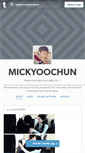 Mobile Screenshot of mickyoochun.tumblr.com
