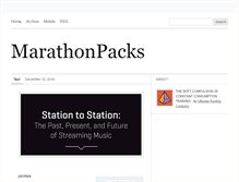 Tablet Screenshot of marathonpacks.tumblr.com