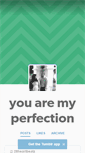 Mobile Screenshot of heismyperfection.tumblr.com