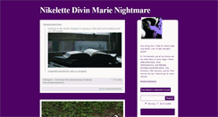 Desktop Screenshot of divinnightmare.tumblr.com