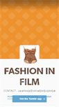 Mobile Screenshot of fashion-in-film.tumblr.com