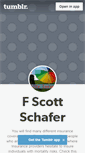 Mobile Screenshot of fscottschafer.tumblr.com