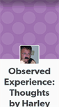 Mobile Screenshot of observedexperience.tumblr.com