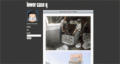 Desktop Screenshot of lowercaseq.tumblr.com