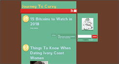 Desktop Screenshot of journeytocurvy.tumblr.com