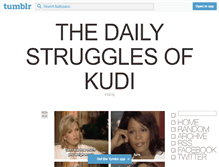 Tablet Screenshot of kudispace.tumblr.com
