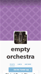 Mobile Screenshot of emptyorchestra.tumblr.com