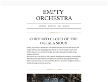 Tablet Screenshot of emptyorchestra.tumblr.com