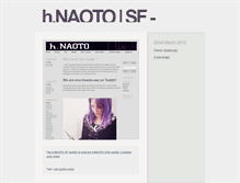 Tablet Screenshot of hnaoto-sf.tumblr.com